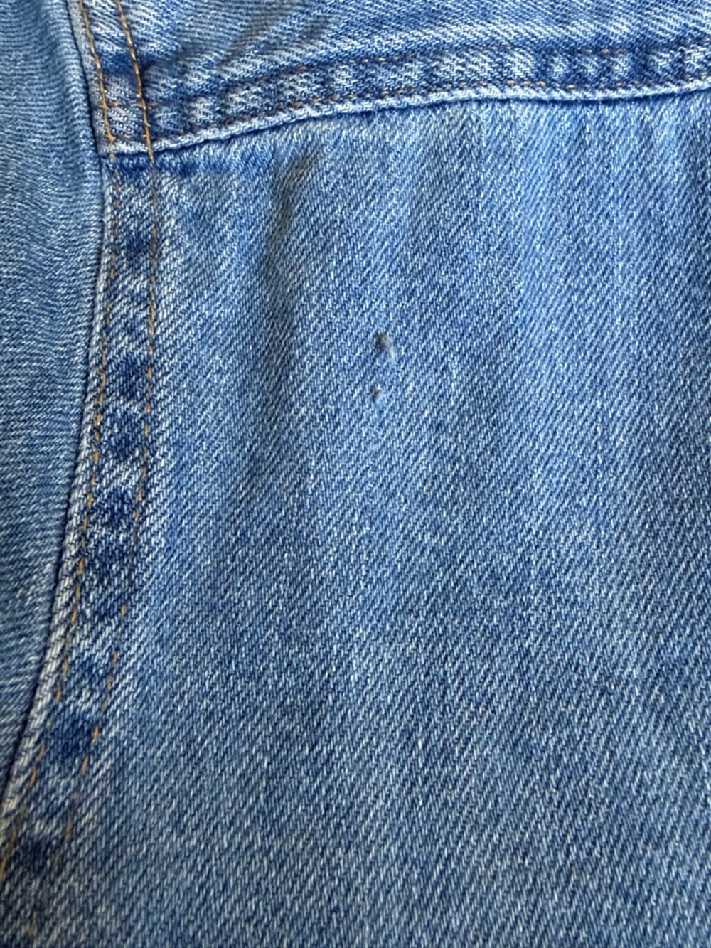 Old Navy Women's Oversized Boyfriend Utility-Pocket Jean Shirt Sz S Medium Wash - Picture 16 of 16